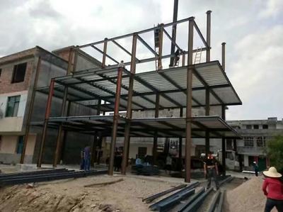 一体成形装配式钢混结构建筑4层住宅、4-6层厂房、6-11层办公楼工艺流程图集