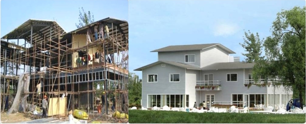 中国农村住宅现状问题与轻钢结构房屋在农村住宅市场的应用展望