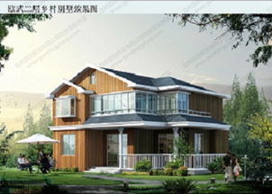 供应轻钢结构别墅 轻质保温混凝土复合板快装别墅