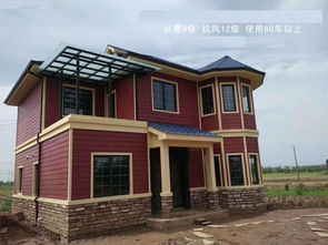 佛山美怡居定制轻钢别墅 新农村住宅 钢结构房屋装配式建筑