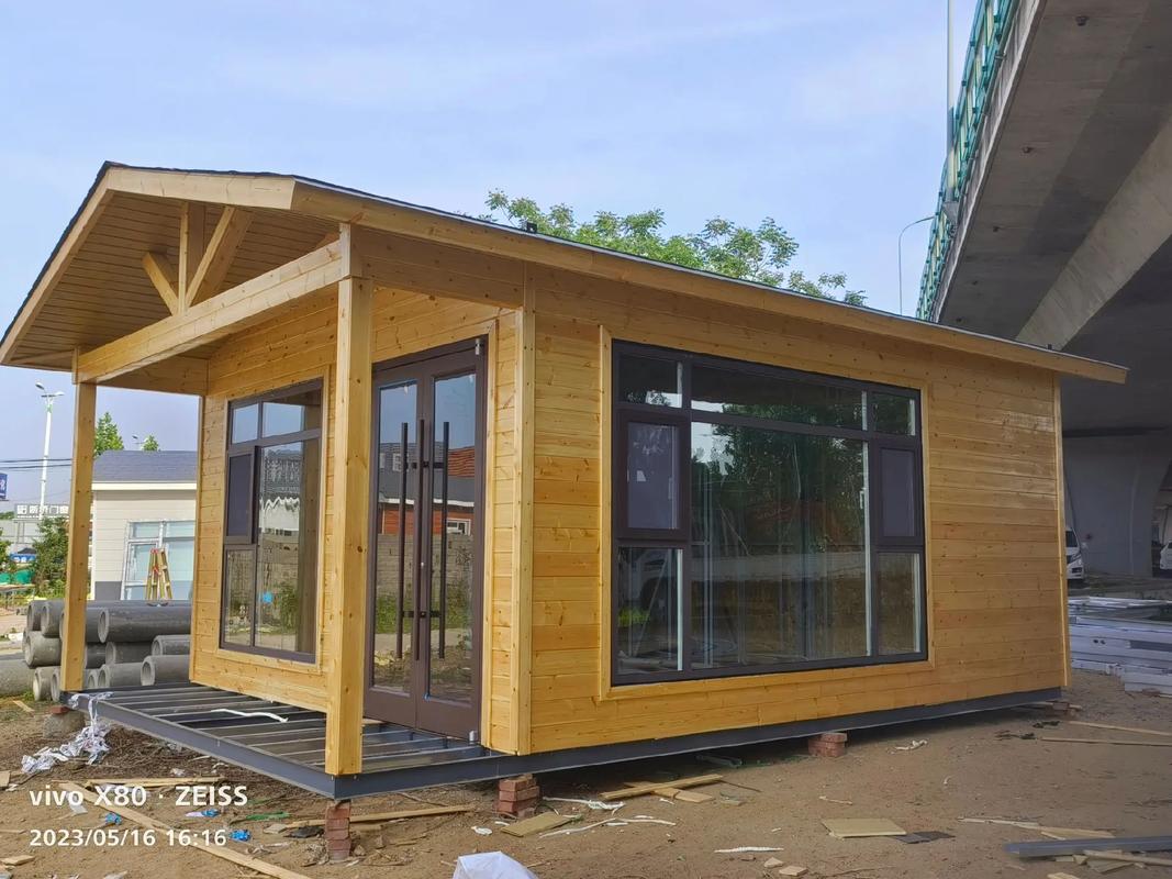 轻钢结构集成房屋#施工现场实拍 #装配式建筑