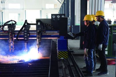 灌南县现代化钢构产业基地--万年达杭萧钢构股份