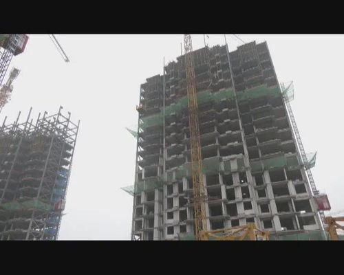 巢湖市首个钢结构装配式住宅小区首栋楼封顶