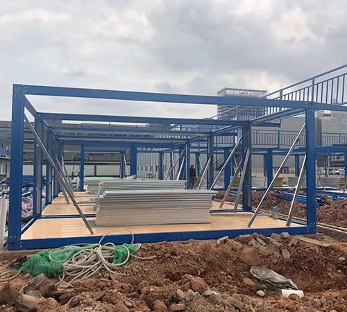 深圳活动板房-活动围墙-装配式钢结构围挡-打包箱-深圳市致盛轻钢房屋