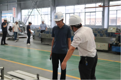 深化合作，共筑未来 新运公司新加坡J150地铁项目部调研钢结构制造分公司轻质建筑材料制造