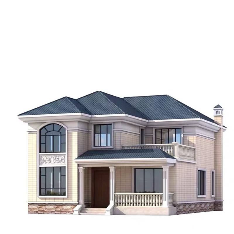 石家庄藁城 装配式钢结构自保温节能别墅，引领农村住房新潮流